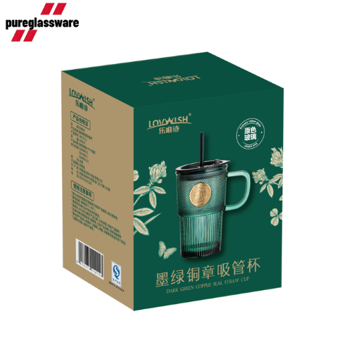 420ml glass mug iced coffee cup wholesale