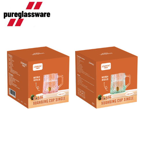 260ml glass cup for coffee wholesale