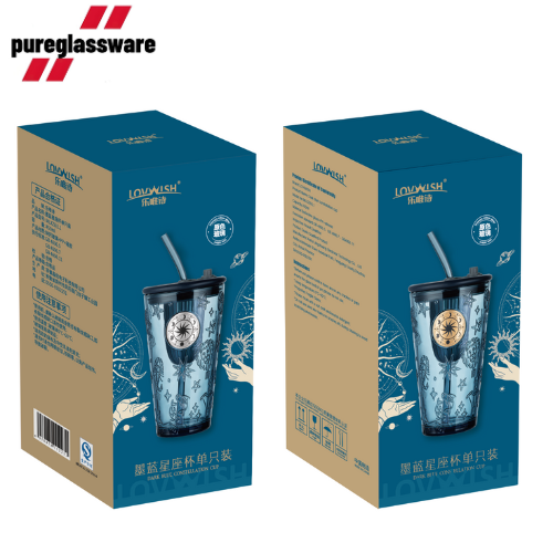 450ml juice drinking glasses with lids wholesale