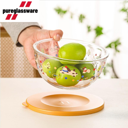 1000ml large salad glass bowl and kitchen cooking bowl wholesale