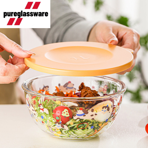 1000ml large salad glass bowl and kitchen cooking bowl wholesale