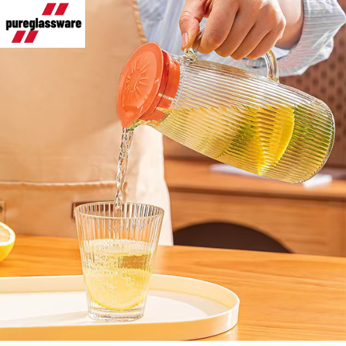 800ml jug for juuce with lids and glass water pitcher set wholesale