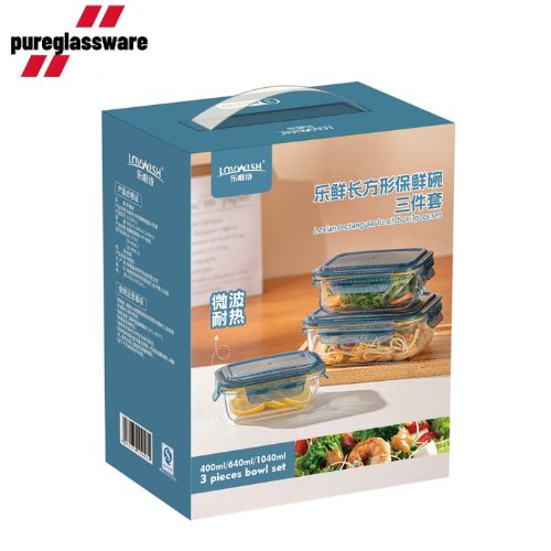 glass meal prep containers with lids wholesale