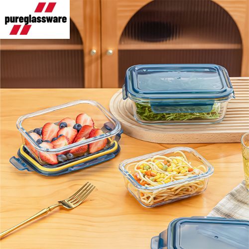glass meal prep containers with lids wholesale