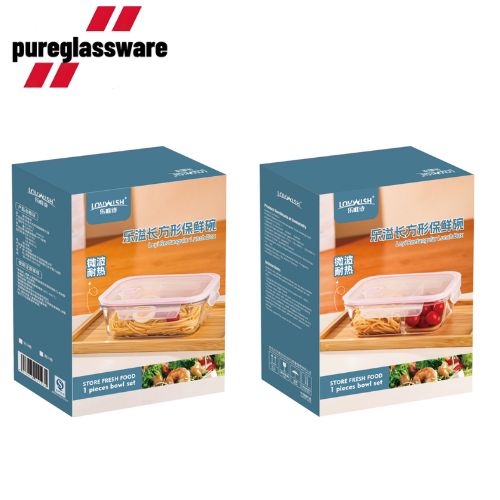 glass food storage containers with lids wholesale