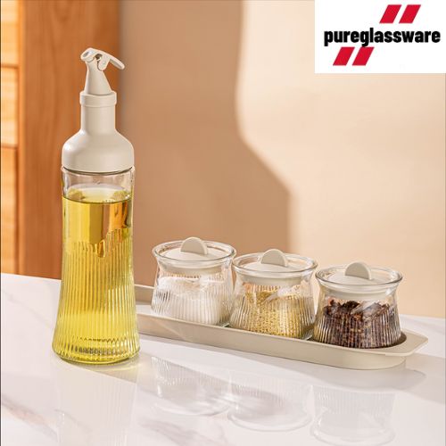 500ml oil olive spray bottle for kitchen and spice jars sets of 4 wholesale