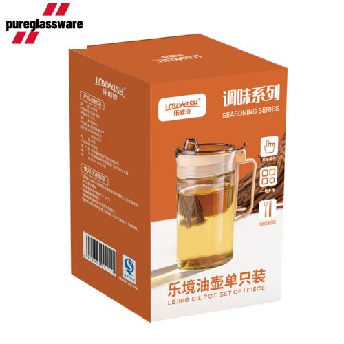 500ml glass olive oil dispenser for kitchen and oil sprayer for cooking wholesale