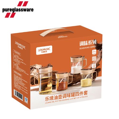 580ml glass oil dispenser bottle with pp lids for kitchen cooking wholesale