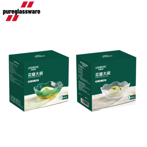 glass salads bowls cooking round clear glass bowl for salad wholesale