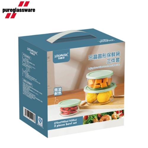 glass containers with lids 3 pack and meal prep containers wholesale